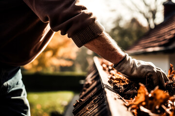 Safe Roof Cleaning and Gutter Maintenance